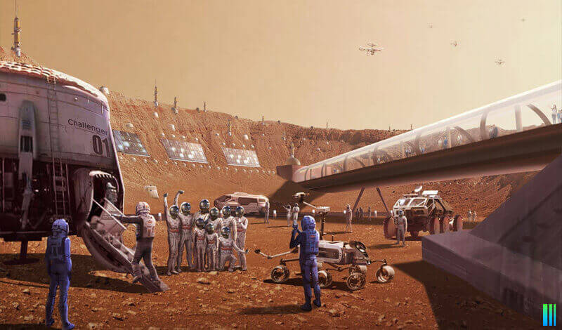 Colonias en Marte